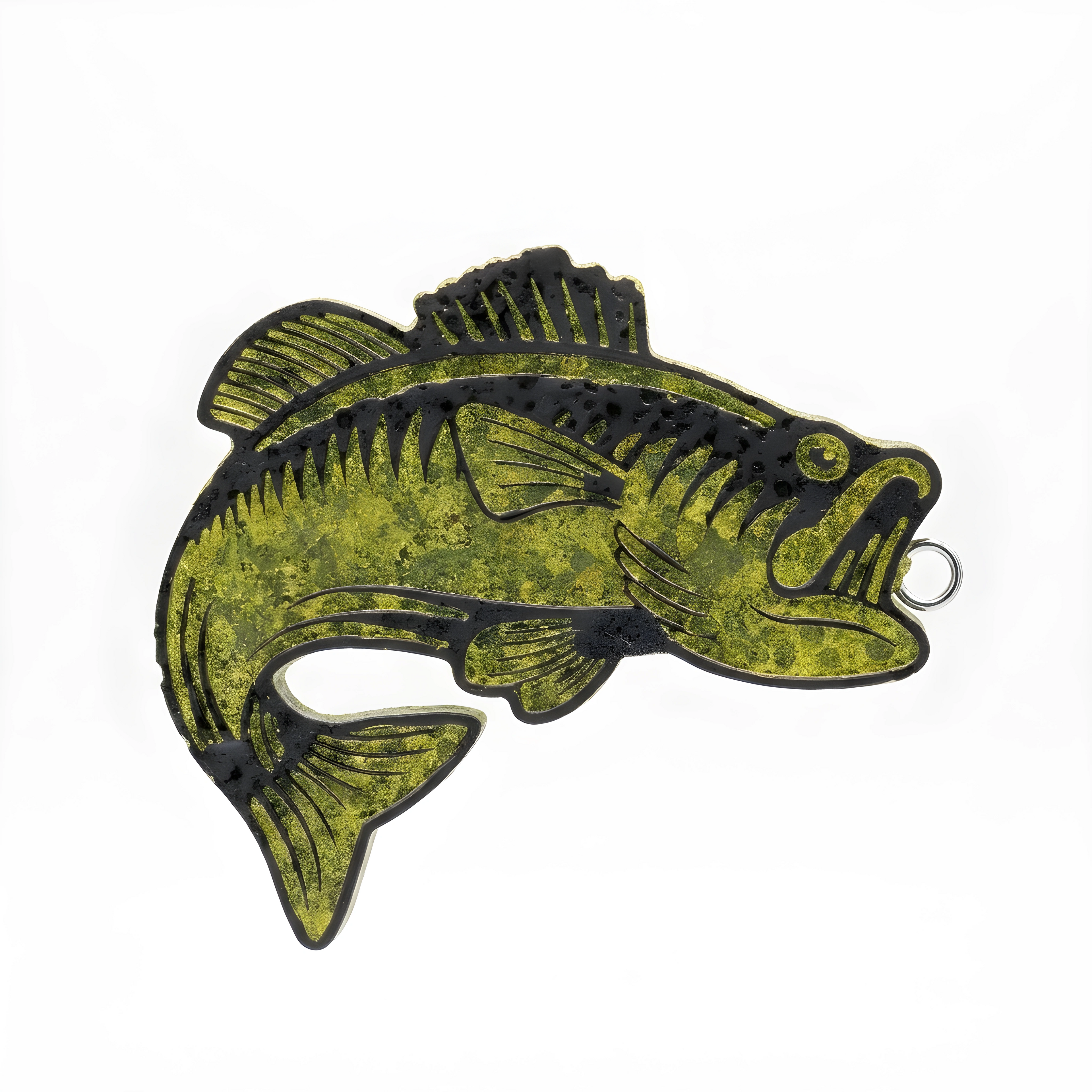 Yellow Hooked Fish Freshie