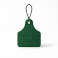 Green Livestock Tag Freshie