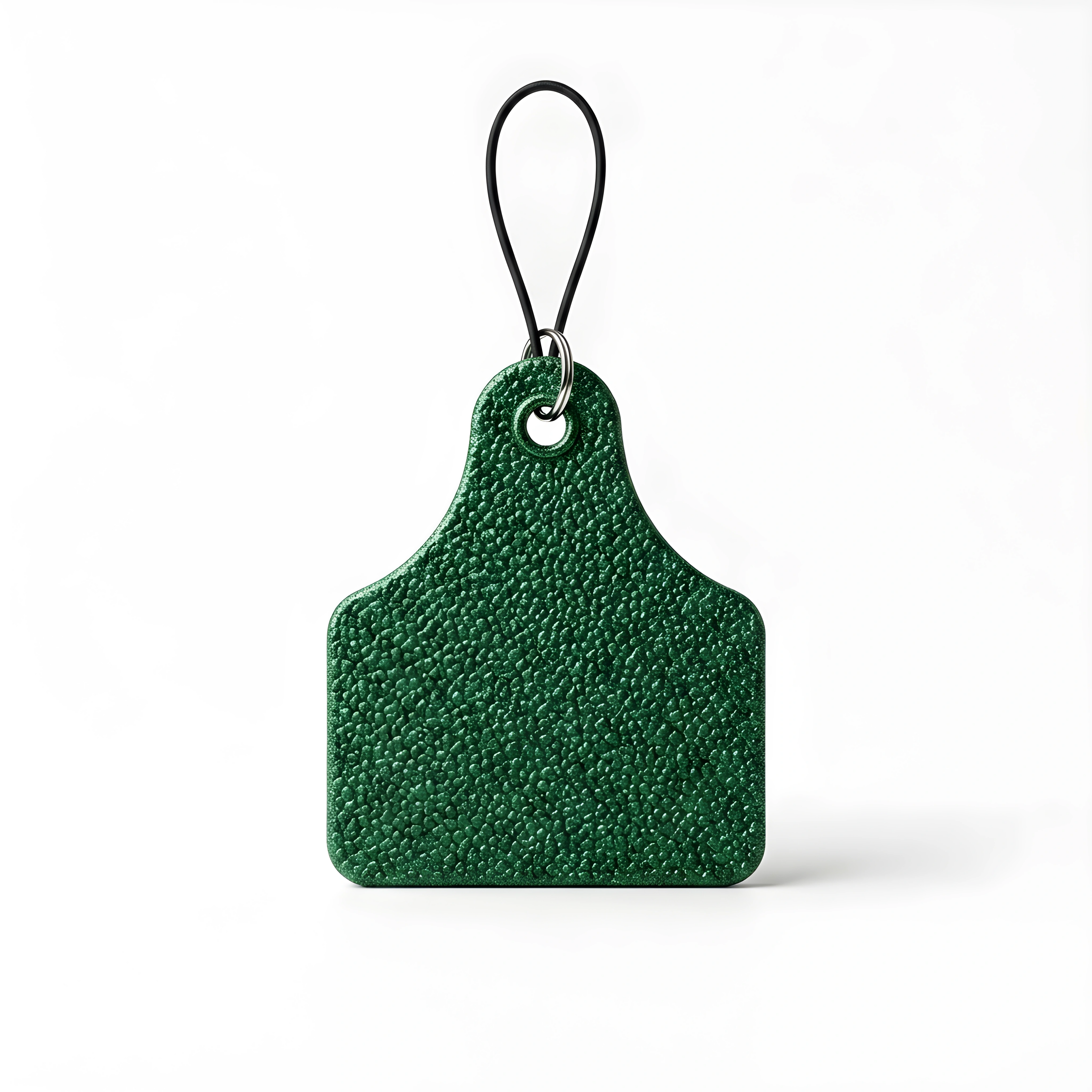Green Livestock Tag Freshie