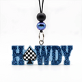 Howdy Checkered Spade Freshie